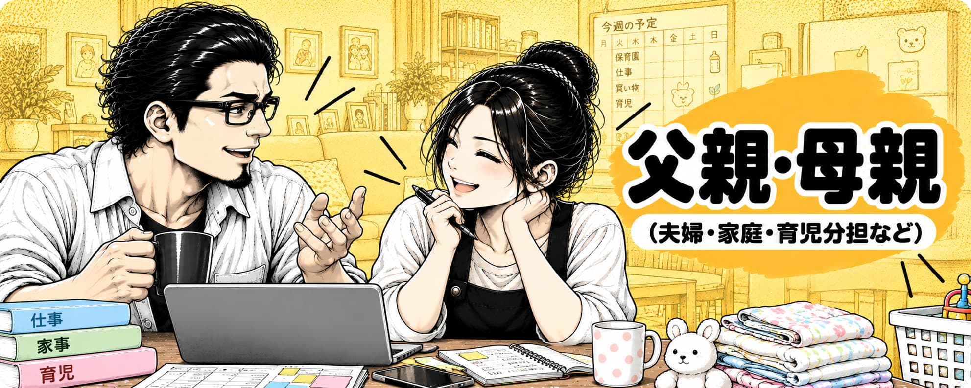 “父親・母親”